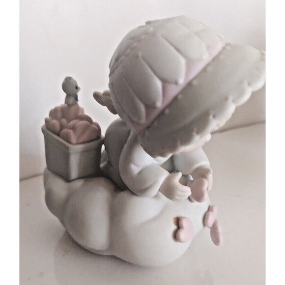 Samuel Butcher Precious Moments Enesco 1987 Figurine "Sending you my Love " - Picture 6 of 9
